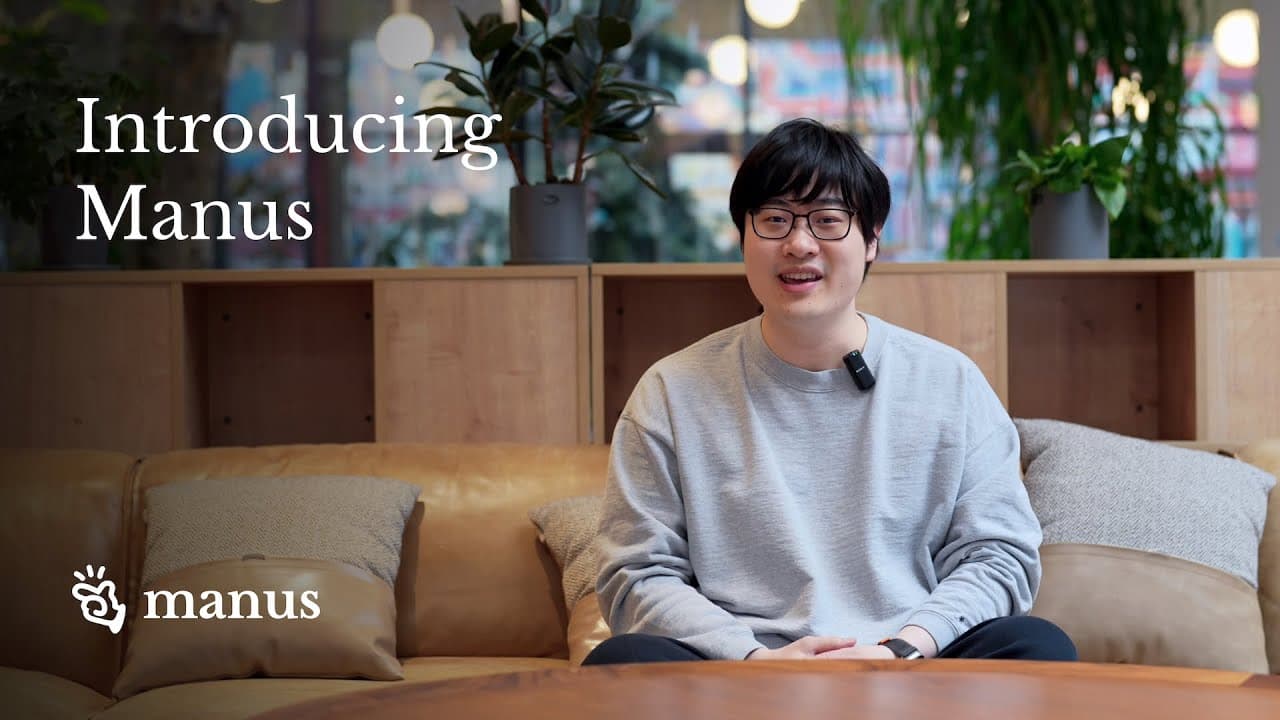 Introducing Manus